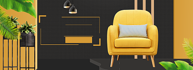 沙发家具海报banner背景