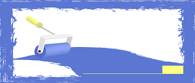 蓝色出租屋改造公众号首图背景