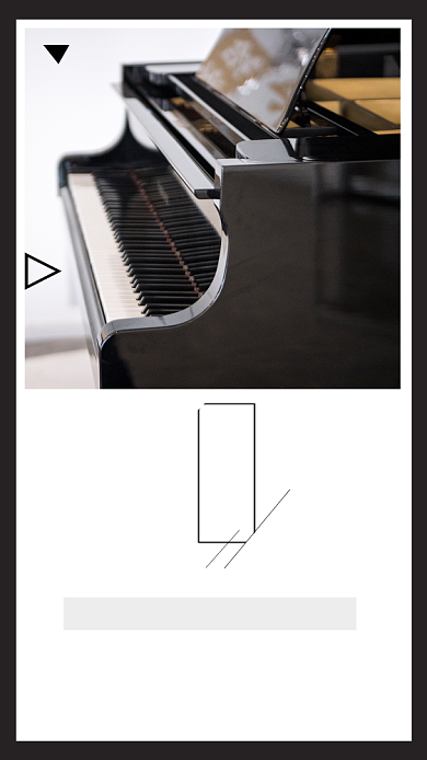 黑色大气钢琴培训招生海报背景