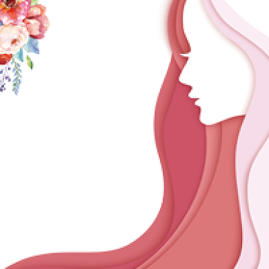 优雅女王节公众号次图背景