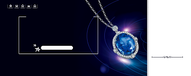 黑色珠宝行268元优惠券背景