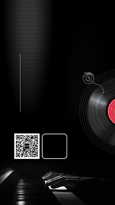 简约怀念张国荣手机海报背景