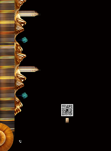 黑金大气房地产宣传印刷海报背景