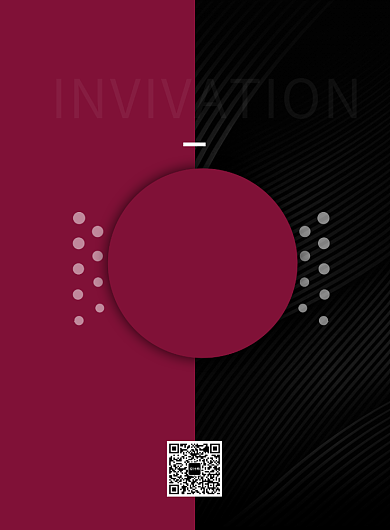 美容创意邀请函印刷海报背景