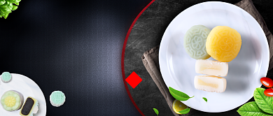 糕点月饼创意公众号首图背景