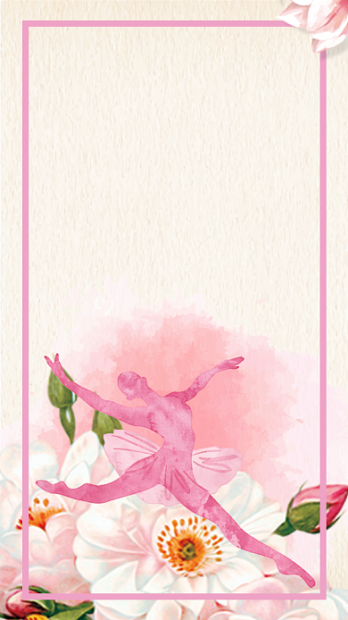 舞蹈培训班招生活动宣传海报背景