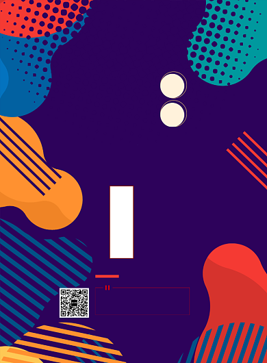 抽象艺术邀请函海报模板背景