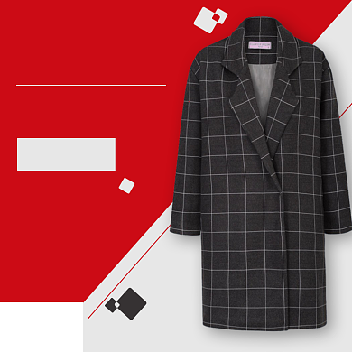 天猫冬装女装棉衣大衣上新优惠淘宝直通车图片背景