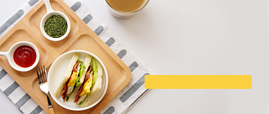 乐享生活   从早餐开始公众号首图背景