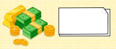 扁平理财指南让钱生钱公众号首图背景