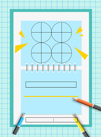 开学季海报模板背景