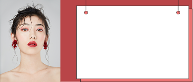 美妆课堂美女教程美容宣传广告微信公众号素材图片背景