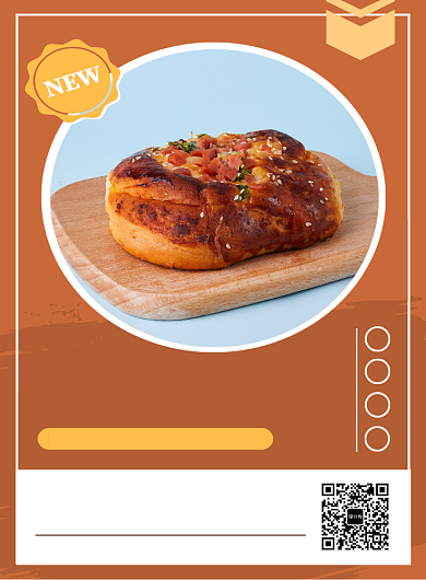 面包美食海报背景