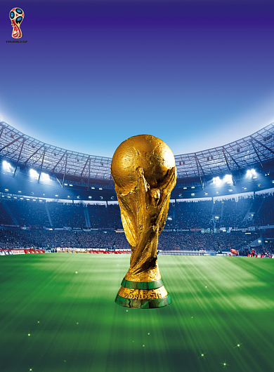 世界杯看比赛竞猜赢取大奖宣传海报背景