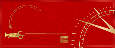 红色购票公众号首图背景