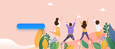 创意卡通手绘毕业旅行插画微信公众号素材图片背景