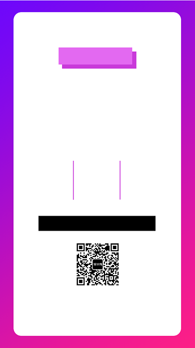 紫色简约夏季促销手机海报背景