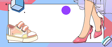 卡通时尚新品发布促销宣传广告模板微信公众号素材图片背景