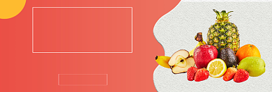 水果限时大促淘宝banner背景