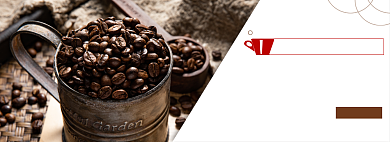淘宝咖啡罐装咖啡banner背景