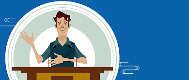 金牌讲师教学宣传公众号首图背景