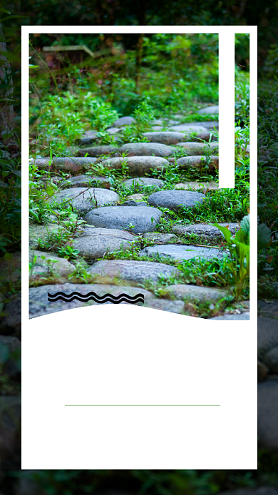 绿色清新旅行宣传海报背景