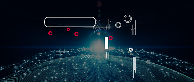 深蓝金融科技智慧创造未来首图背景