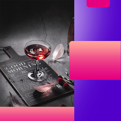 紫色粉色优雅上新满减国庆优惠红酒直通车背景