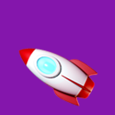 世界航天日简约火箭公众号次图背景