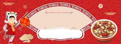 腊八节全场买一送一淘宝banner背景