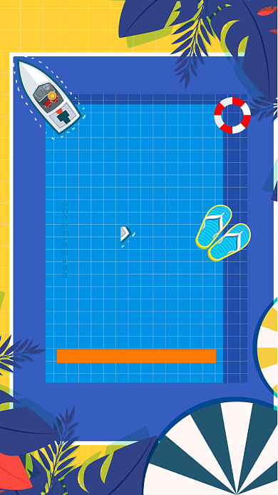 大暑节气节日传统习俗海报背景