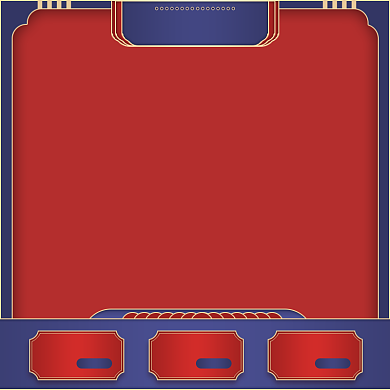 新年领红包中国风红蓝促销主图直通车背景