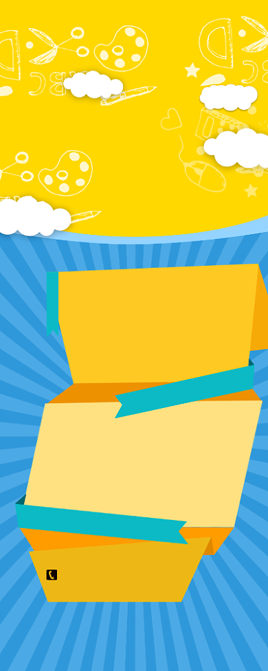 外教一对一教育培训易拉宝背景