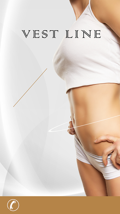 完美身材人鱼线海报背景