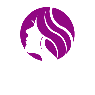 美容美发行业logo设计背景
