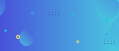 小额贷款推销蓝色几何新媒体配图背景