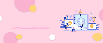 淡粉色简约科技新品发布会宣传海报微信公众号素材图片背景