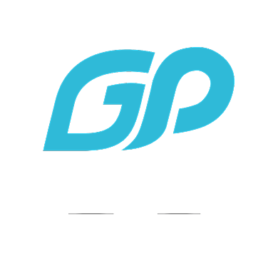 企业字母纯蓝色logo背景