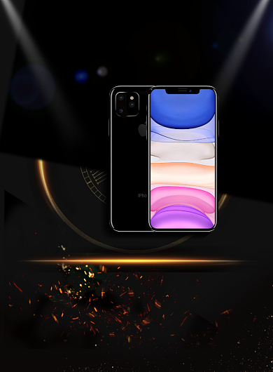 手机新品预定印刷海报背景