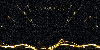 创意金色公司企业高峰论坛展板背景