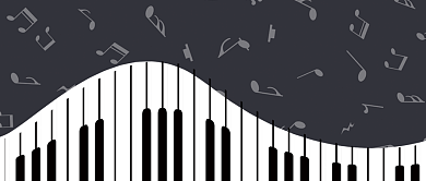 钢琴培训班公众号首图背景