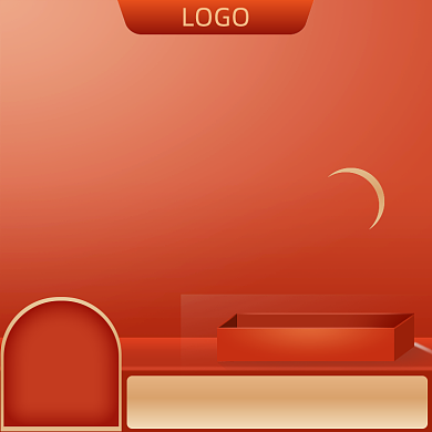 国庆双11红色促销化妆美容电商直通车背景