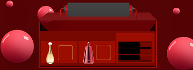 双12抽奖狂欢海报banner背景