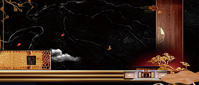 金色大气恢弘城市促销广告微信公众号素材图片背景