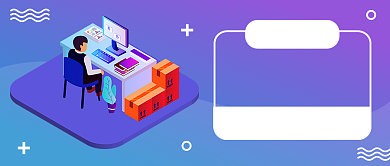 程序员节拒绝加班公众号首图背景