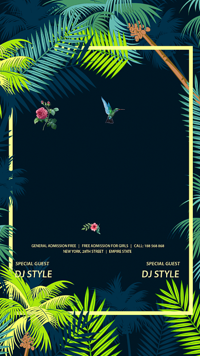 八月上新邂逅促销手机海报背景