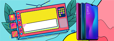 新品上新海报banner背景