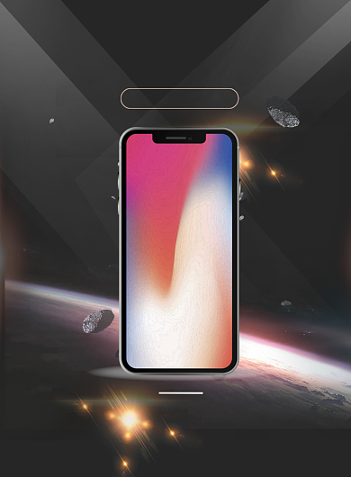 手机发布会印刷海报背景