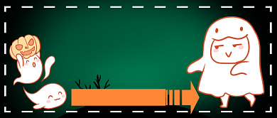 万圣节鬼混首图背景