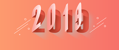 您好2019新年公众号封面背景